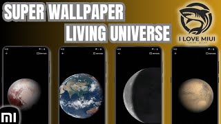 Super Wallpaper Living Universe On Any Android Devices  Real Time Live Wallpaper [upl. by Ace619]