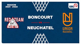 SB League  Day 9 BONCOURT vs NEUCHATEL [upl. by Lerrej762]