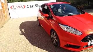 2014 FORD FIESTA ST2 MOLTEN ORANGE [upl. by Yrevi]