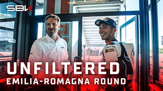 UNFILTERED 3 wins and an expensive stoppie fine Petrucci quota heroquot🔥 2024 EmiliaRomagnaWorldSBK 🇮🇹 [upl. by Angi148]