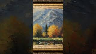 Vintage Frame TV Art  Transform Your TV with Fall Art 🎃tvartgallery frametvart4k autumn [upl. by Ocisnarf92]