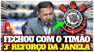 ÓTIMA NOTÍCIA JÁ ESTÁ FECHADO AUGUSTO AGIU RÁPIDO BAITA REFORÇO NO TIMÃO NOTÍCIAS CORINTHIANS [upl. by Standley140]