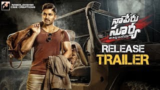 Naa Peru Surya Naa Illu India Release Trailer  Allu Arjun  Anu Emmanuel  Vakkantham Vamsi [upl. by Ahswat]