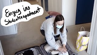 Vlog 4  Einzug ins Studentenapartment in Berlin [upl. by Natsirt955]