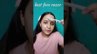 3 face razor review shorts ytshorts skincare youtubeshorts facerazor [upl. by Alilahk]