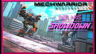 MechWarrior 5 Mercenaries Solaris showdown Нарушаем правила [upl. by Sansen]