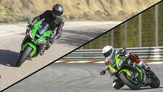 2016 Kawasaki ZX10R Review Street amp Track Test  ON TWO WHEELS [upl. by Arytal684]