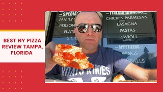 Best NY Pizza Tampa FL Pizza Review [upl. by Tandy893]