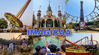 Imagicaa Theme Park All Rides Tour  Imagicaa Tickets  Adlabs imagica Theme Park Khopoli [upl. by Nemhauser300]