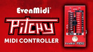 EvenMidi Pitchy for Eventide H9 amp Digitech Whammy [upl. by Olenolin]