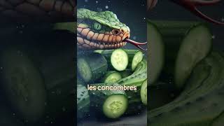 Le saviez vous   8  LE CONCOMBRE REPTILE  cuisine concombre histoireculinaire [upl. by Missi]