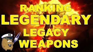 Ranking the Legendary Weapons in World of Warcraft [upl. by Tess]