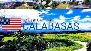 Dash Cam Tours 🚘 Calabasas California USA [upl. by Iny]