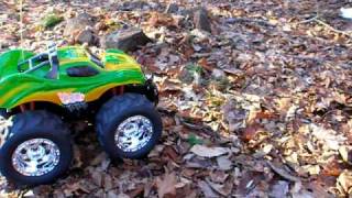 FAST LANE WILD FIRE MONSTER RC TRUCK REVIEW FROM TOYS R US [upl. by Yellac]