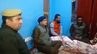 SSP Bandipora Harmeet Singh visited the family of Aabida Kowsar the victim of the Srinagar Attack [upl. by Veda667]