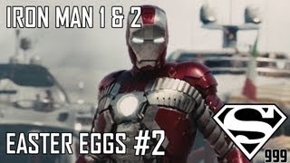 Iron Man 1 amp 2 Hidden Easter Eggs And Secrets Part 2 [upl. by Jeffy832]