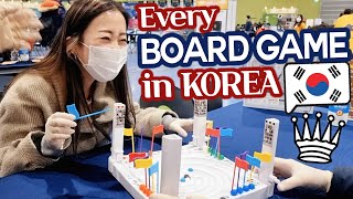 Who Knew Korean Board Games Are So Cool 👑  Board Game Con Vlog [upl. by Zarla]