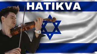 quotHatikvaquot  The National Anthem of Israel violin version [upl. by Ecinev384]