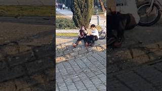 Gypsy youth drink and smoke like matures at Danube Embankment Belgrade [upl. by Elem]