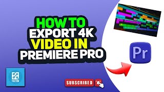 How to export 4k video in premiere pro 2024 [upl. by Ruprecht209]