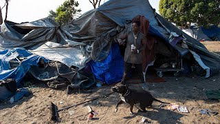 Caltrans clears homeless camps every day Heres what they look like inside [upl. by Dilly]