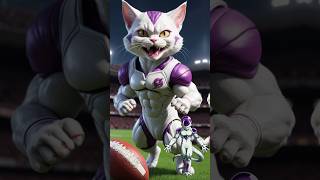 DBZ GOKU KITTEN RUGBY PLAYER MODEDRAGONBALL ZSIMPAPA [upl. by Ellehcsor920]