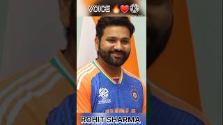 ✨Rohit Sharma Voice🔥❤️ song music Hitman pavan cricket winers [upl. by Sadiras]