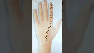 S alphabet beautiful and simple mehandi design mehndi hennadesign viralvideoyoutubeshorts [upl. by Yntrok605]