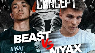 MYAX vs BEAST  HEAVYWEIGHT SESSION x FUSION CONCEPT 2024 [upl. by Delanos947]