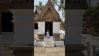 Morning Serenity in Luang Prabang laos luangprabang moments laostrip [upl. by Lavery652]