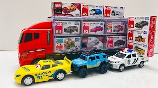 Box full of various miniature cars Peugeot Volvo Renault Hyundai Pagani Cadillac One DHL [upl. by Abbe]