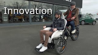 Innovation  Le triporteur assistance électrique adapté PMR [upl. by Ahsiya]