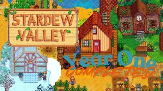 The End of Year One Stardew Valley Lets Play [upl. by Stetson]