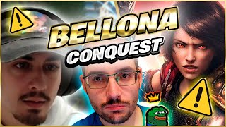 BELLONA SMITE 2 PINTA BIEN 🤡  Julio  Smite 2 Conquest DuoQ Warchi 💜 [upl. by Ahgiel]