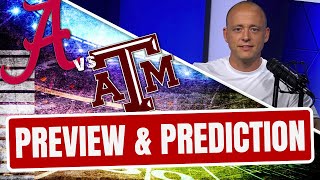 Alabama vs Texas AampM  Preview amp Prediction Late Kick Cut [upl. by Attesor748]