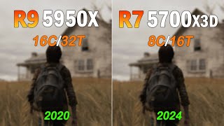 Which CPU is better for gaming Ryzen 7 5700X3D or Ryzen 9 5950X [upl. by Clarinda]