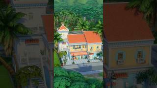 Colorful Tomarang Townhouses 🌸 The Sims 4 Stop Motion  No CC  Shorts [upl. by Middlesworth]