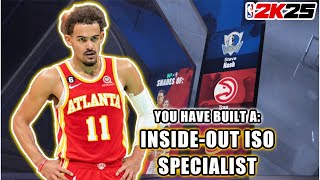 Best TRAE YOUNG build in NBA 2K25 [upl. by Yaj]