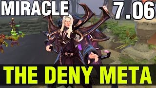 706  THE DENY META   MIRACLE INVOKER OUTPLAYED WITH DENY  Dota 2 [upl. by Ahsikyt]