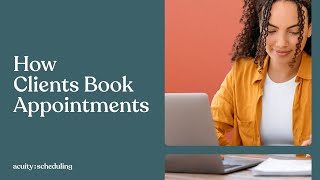 How Clients Book Appointments  Acuity Scheduling Tutorial [upl. by Aramit477]