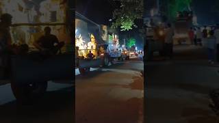 Navratra nav din mai😭 shortvideo viralvideo durga maa visarjan🙏 [upl. by Eimas]