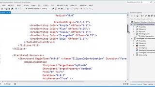 Creating a silverlight application in visual studio [upl. by Michele]