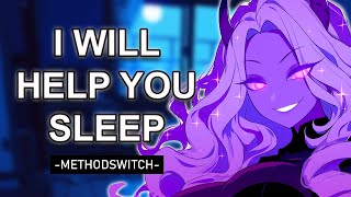 Sleep Paralysis Demon Comforts You From Anxiety F4A ASMR [upl. by Annaerb950]