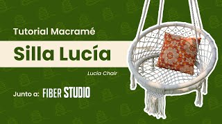 Tutorial Macramé Silla Colgante DIY Paso a Paso [upl. by Hafeetal]