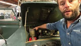 Land Rover SIIA 109 Dormobile by Heritage Cars Delft for Bringatrailer ‘cold start video’ [upl. by Acireh]