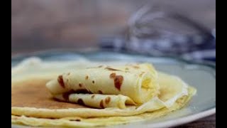 Pâte à crêpes ultra légère  CroqKilos [upl. by Carlock]