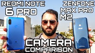 Asus Zenfone Max Pro M2 vs Redmi Note 6 Pro Camera ComparisonAsus Zenfone Max Pro M2 Camera Review [upl. by Aggappe]