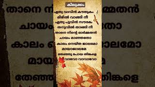 Kilukil pambaram song lyrics  Kilukkam movie Song  Mohanlal  Revathi Nostalgia [upl. by Riada]