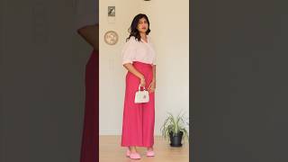 Pink formals corporate styling office wear ootd corporatestyle music grwm [upl. by Aztiraj]