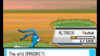 Pokémon Heartgold Training Altaria [upl. by Nauqes]